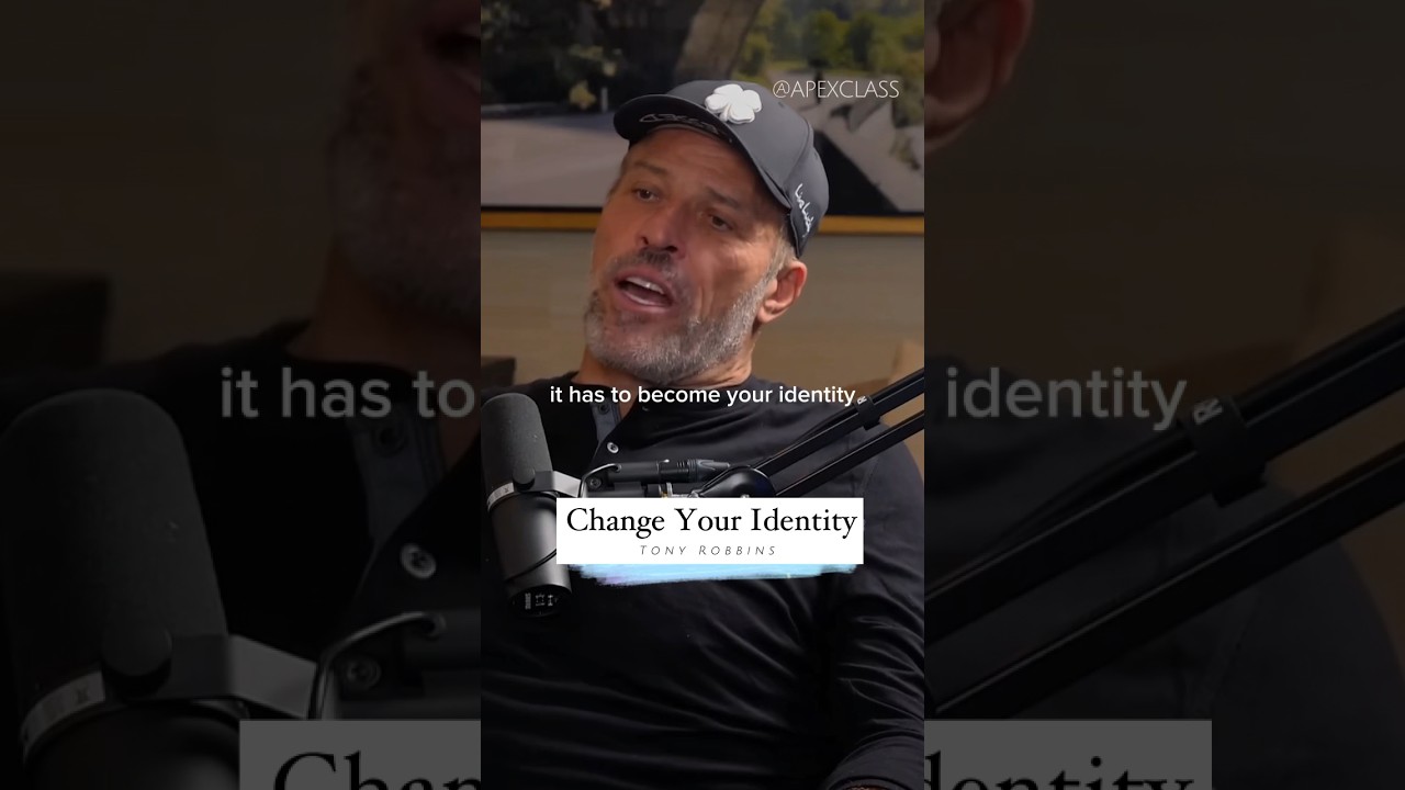Change Your Identity ~ Tony Robbins #motivation