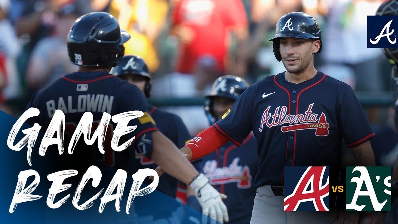 Braves vs. Athletics Game Highlights (7/9/25) | MLB Highlights