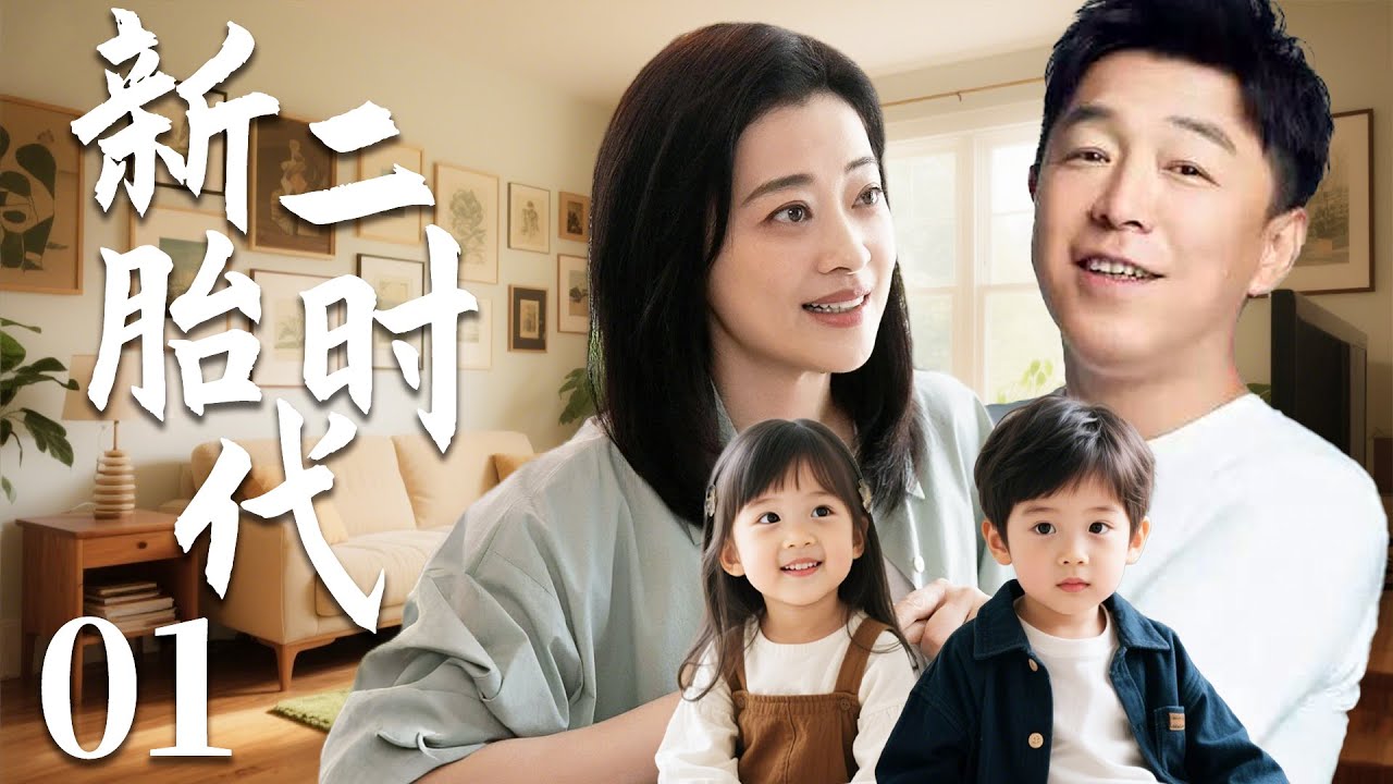 【2025爆款家庭剧】新二胎时代01 | 梅婷黄渤被催生二胎，黄渤再见初恋女友爆发感情危机，开启鸡飞狗跳的二胎时代 #cdrama #黄渤 #梅婷 #大陆剧 #家庭 #情感