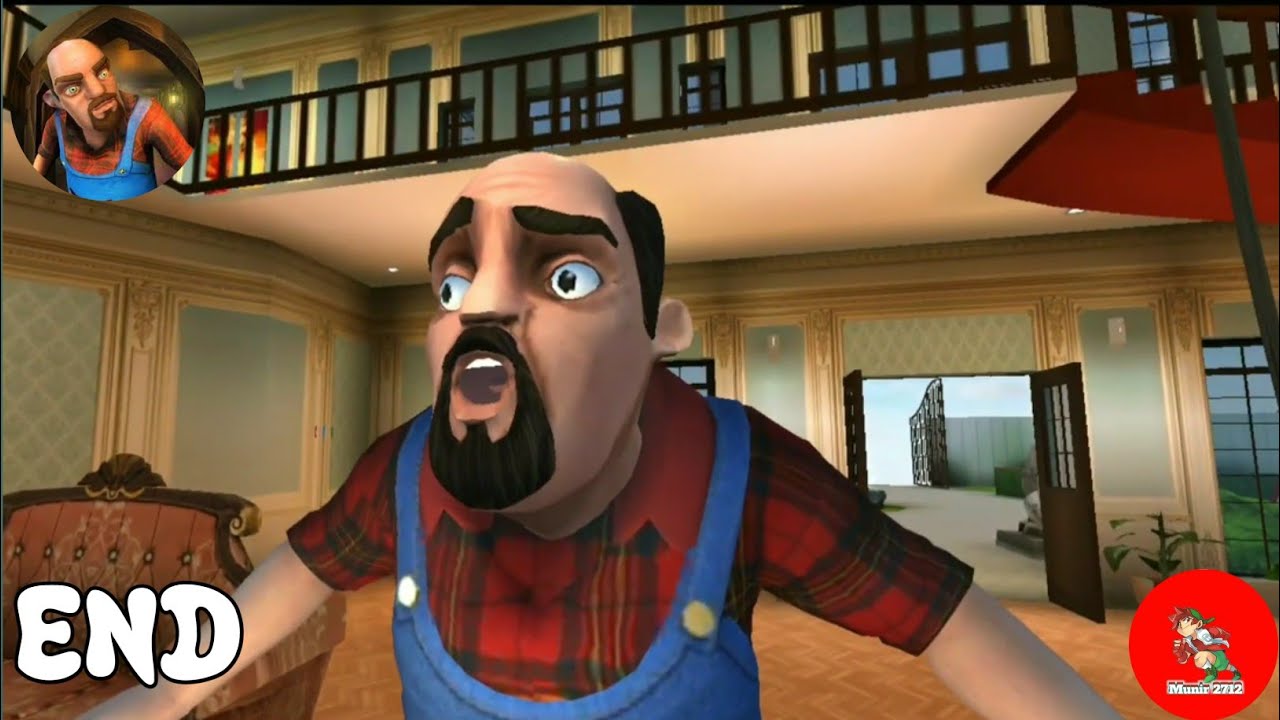 Gameplay Last Level Upside down - Scary Stranger 3D (END)