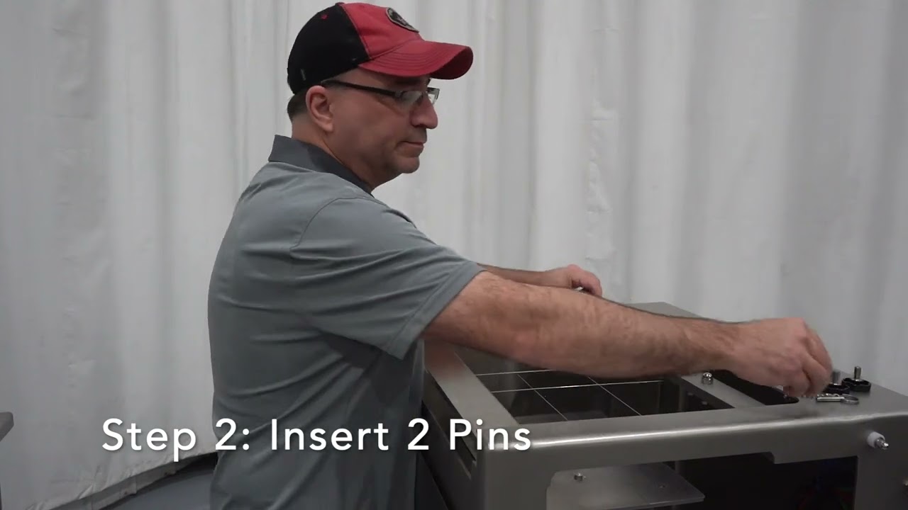 INSTRUCTIONS | Model 1805 Vertical Cutter Assembly and Removal of Harp and Platen