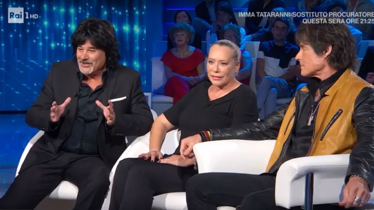 Ronn Moss, Barbara De Rossi e Pino Insegno - Domenica In 13/10/2019
