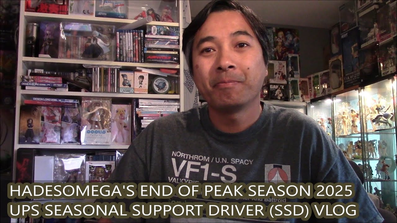 HadesOmega's End of Peak Season 2025 UPS Seasonal Support Driver (SSD) VLOG