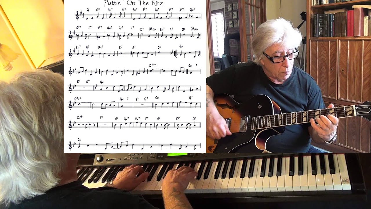 Puttin' on the Ritz  - guitar & piano jazz cover - Yvan Jacques