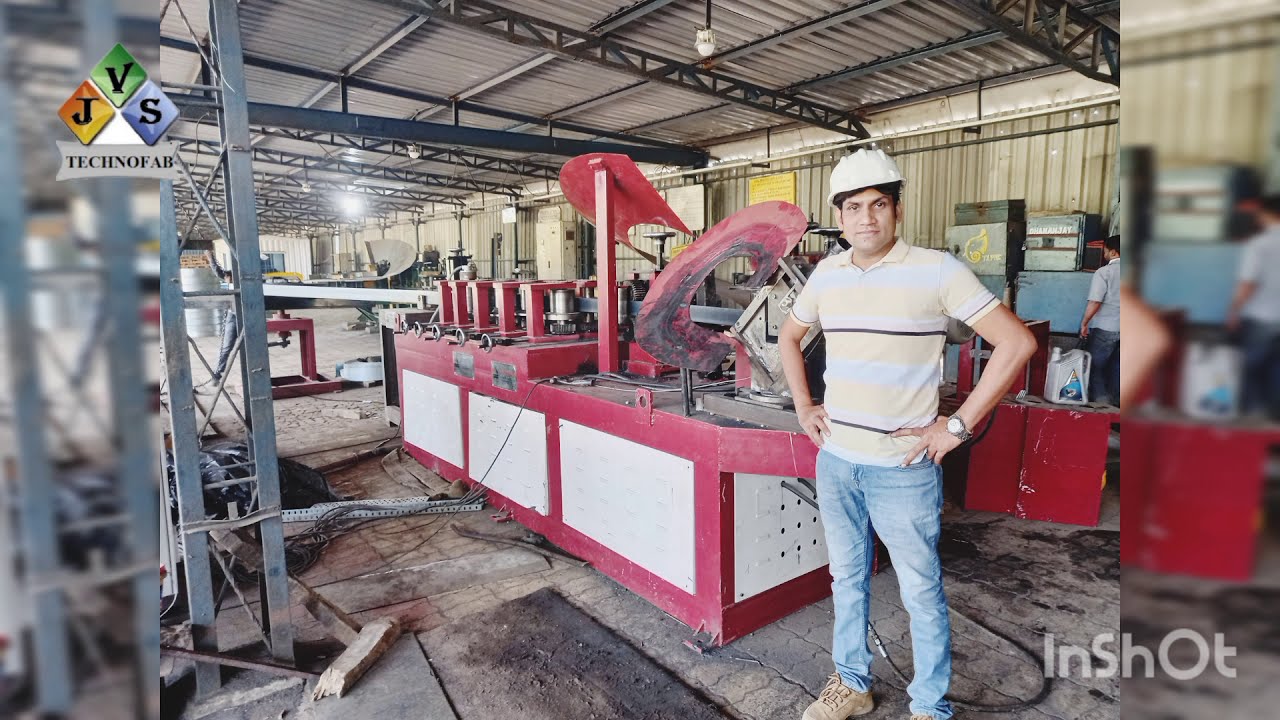 AUTOMATIC ID AND OD PROTECTOR RING MAKING MACHINE COIL EDGE PROTECTOR  