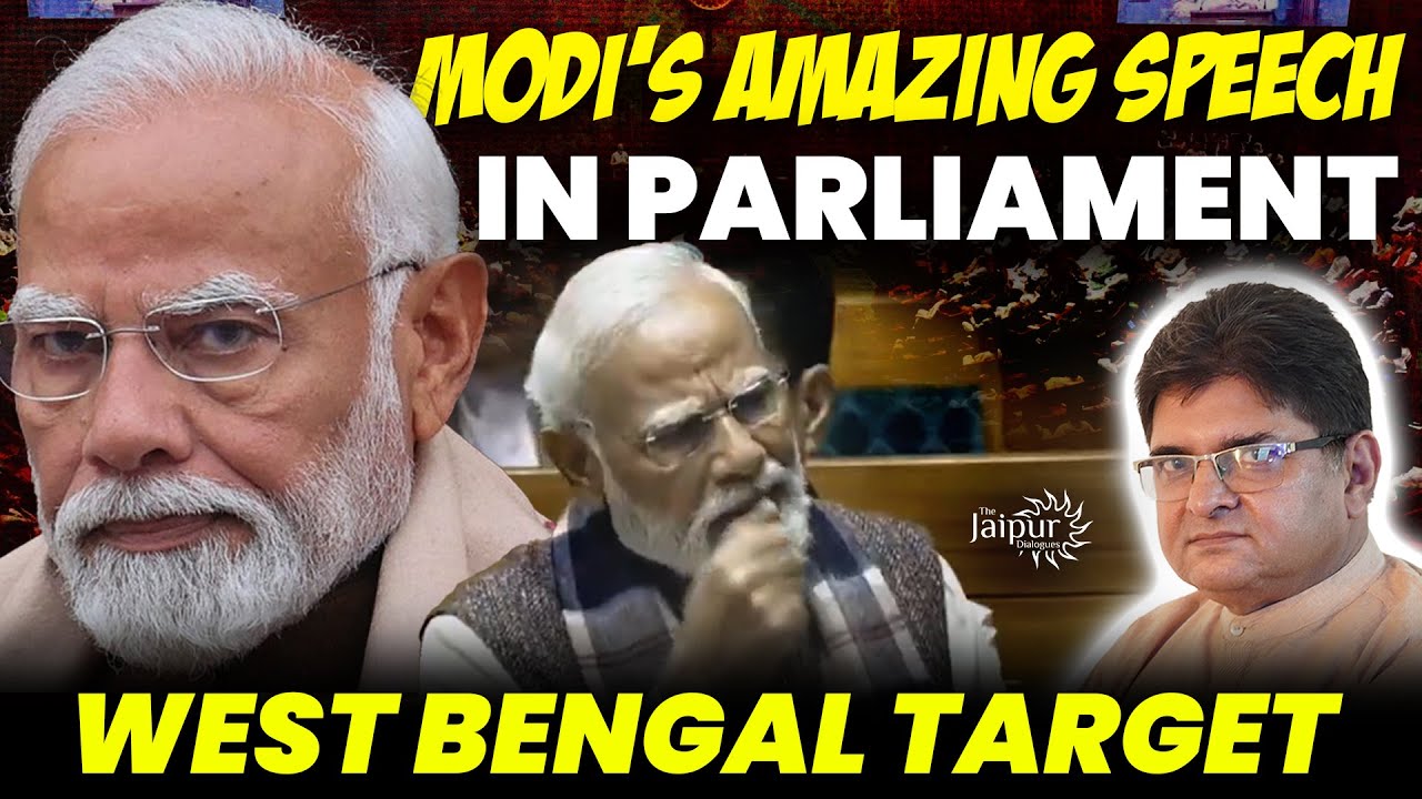 PM Modi's Latest Speech in Lok Sabha Going Viral | The Jaipur Dialogues