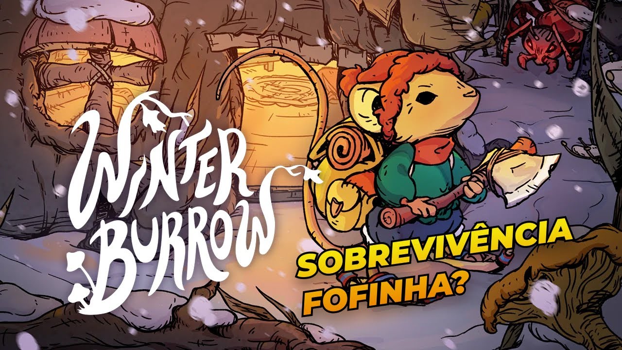Winter Burrow O NOVO JOGO DE SOBREVIVÊNCIA DE RATINHO! - Nintendo Switch 2