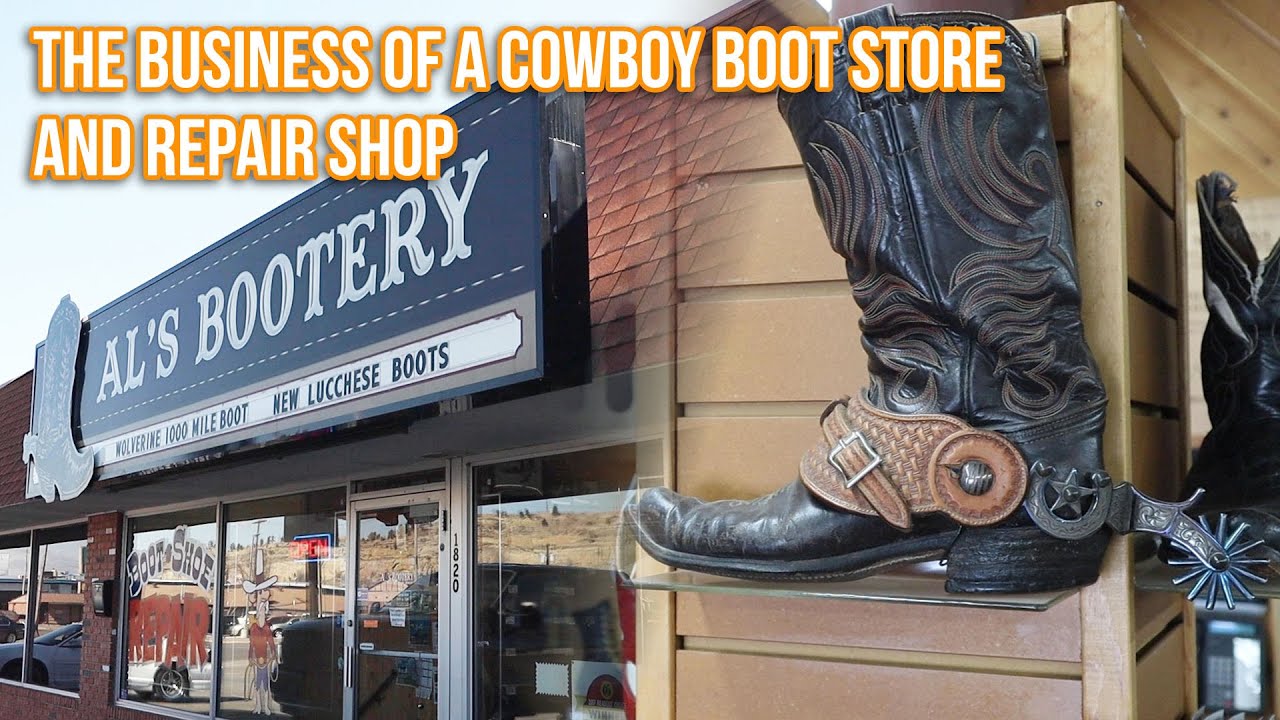 A Look Inside Al's Bootery - A Cowboy Boot Store and Repair Shop