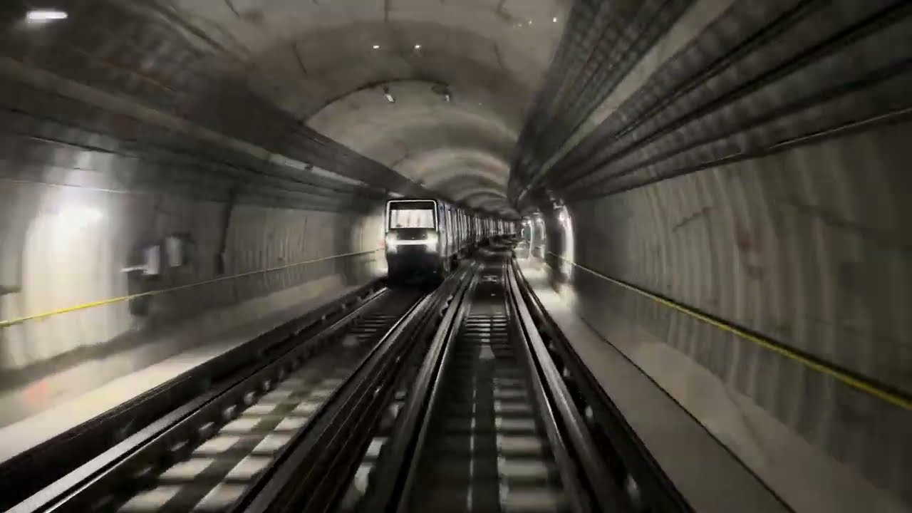 RATP Métro Ligne 14 - Trajet entre Olympiades et Aéroport d’Orly en MP14 nºCA02