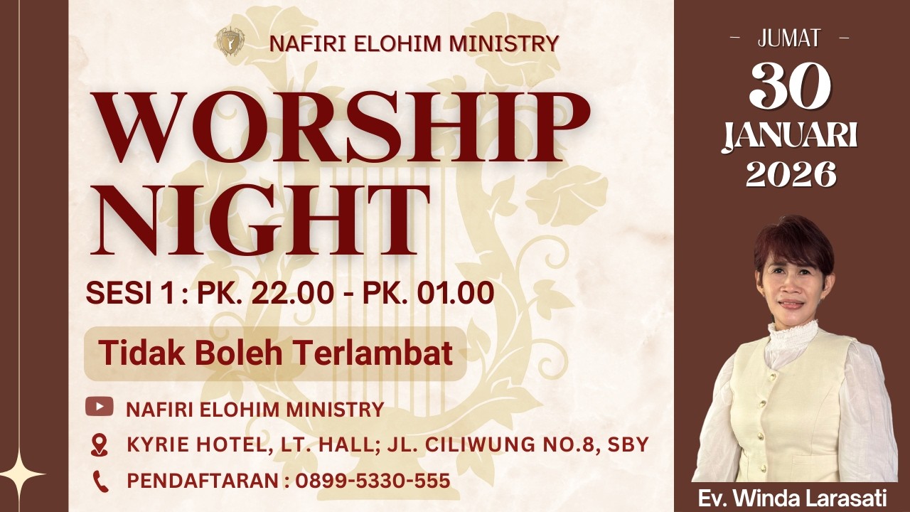 Worship Night Sesi 1 - Ev. Winda Larasati
