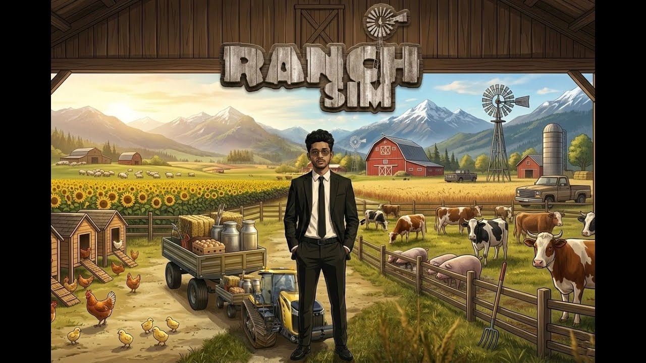 ROAD TO 500 SUB🔴VIVASAYAM PANLAMA RANCH SIM- DUAL  LIVE_TN69GAMERYT