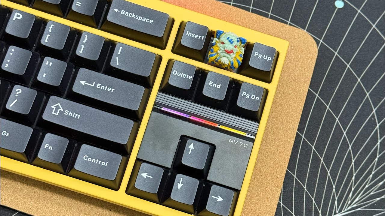 GDK Lab NV-70 | Keygeek Y1X | Aifei WOB | Alu plate