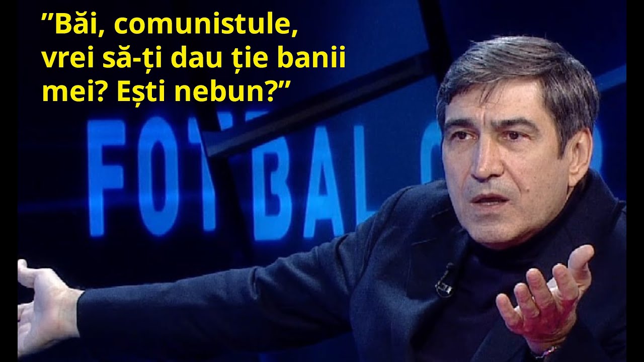 ”Băi, comunistule, vrei să-ți dau ție banii mei? Ești nebun?” Dispută între Pițurcă și Mircea Sandu