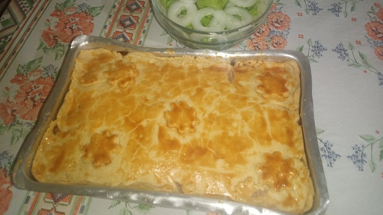 empadão de carne de porco