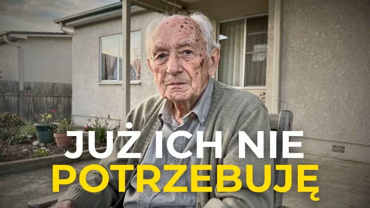 Mam 88 lat. Jestem niewidzialny dla mojej rodziny. Zobacz jak jestem szczęśliwy bez nikogo obok mnie