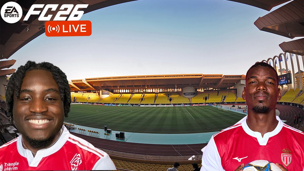 AS MONACO EAFC26 MANAGER CAREER MODE!!!