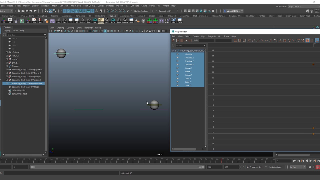 Copy and Paste Animation in Maya