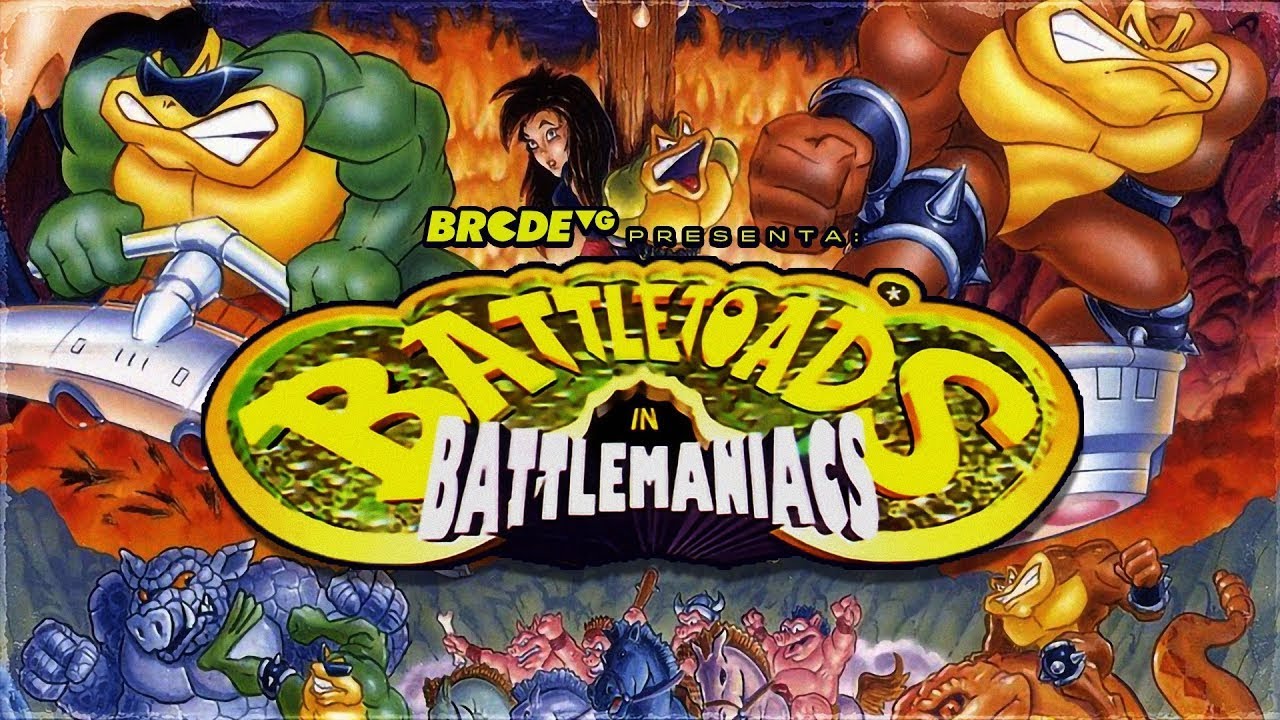 Battletoads in Battlemaniacs SNES avec 