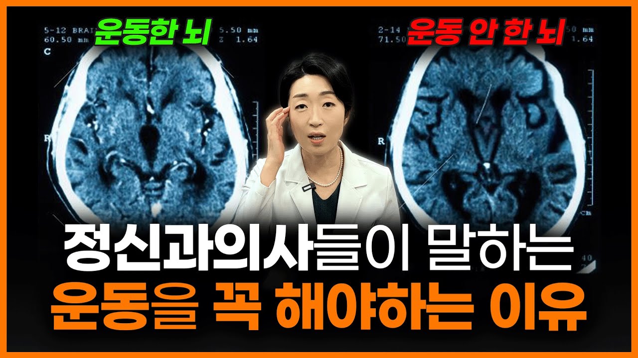 &ldquo;운동을 안 하면 뇌가 망가진다?&rdquo; 평범한 사람이 꾸준히 운동했더니 생기는 놀라운 변화ㅣ이선화 정신과 의사