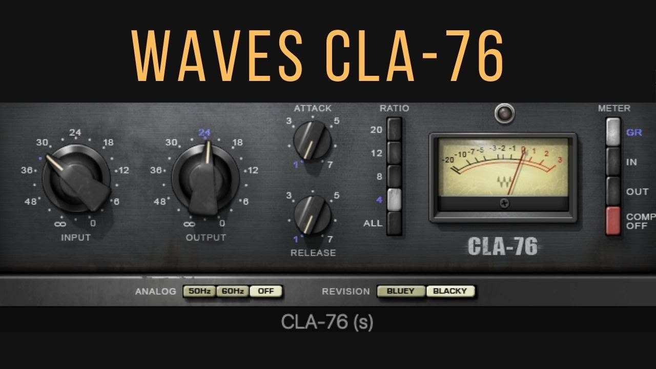 Waves CLA-76 | O compressor mais musical que conheço! # 88