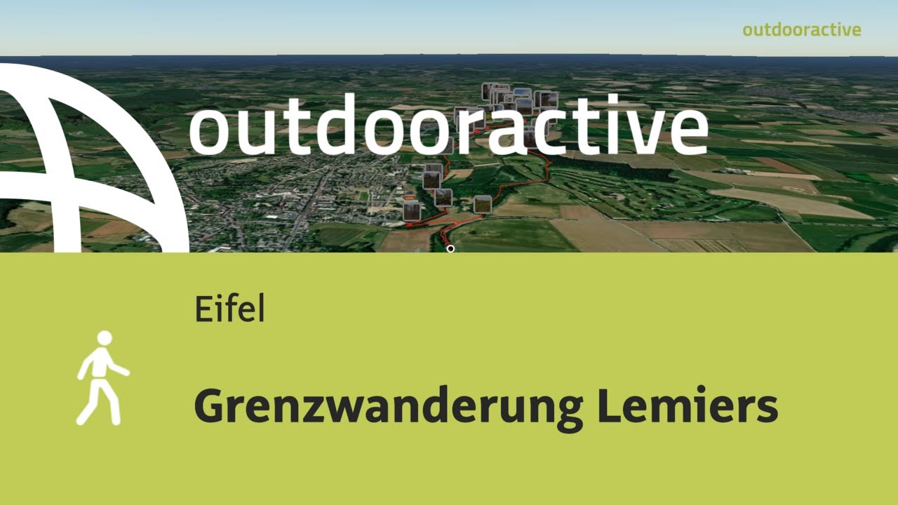Wanderung in der Eifel: Grenzwanderung Lemiers