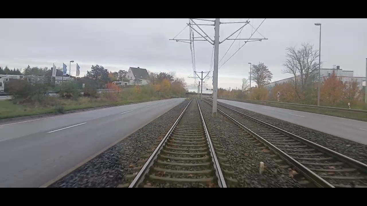 (KVG) Mitfahrt in der Linie 1 von Vellmar Nord bis Holländische Straße 