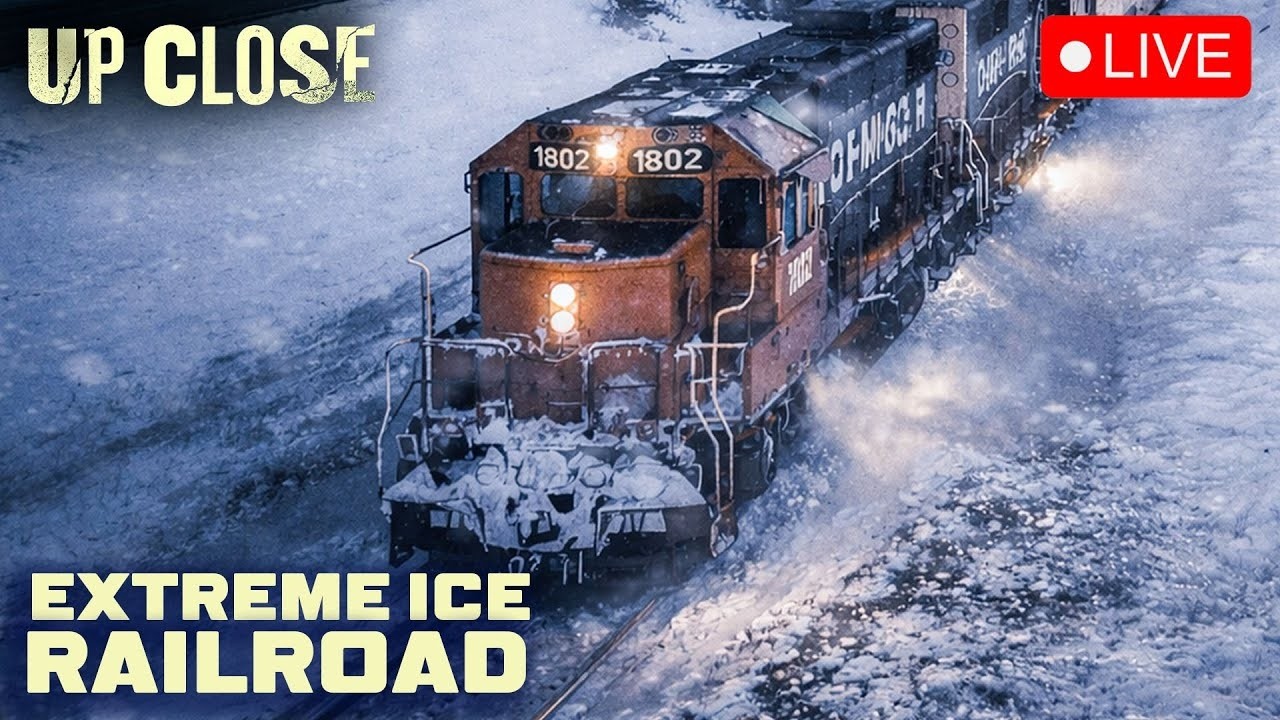 🔴24/7 Ontario Ice Railroad | Full Documentary Live