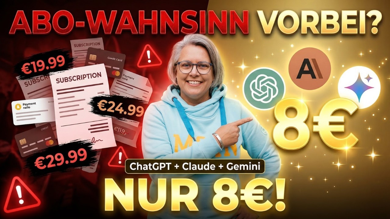 1 Abo statt 10: Der KI-Hack, den alle Solopreneure kennen sollten
