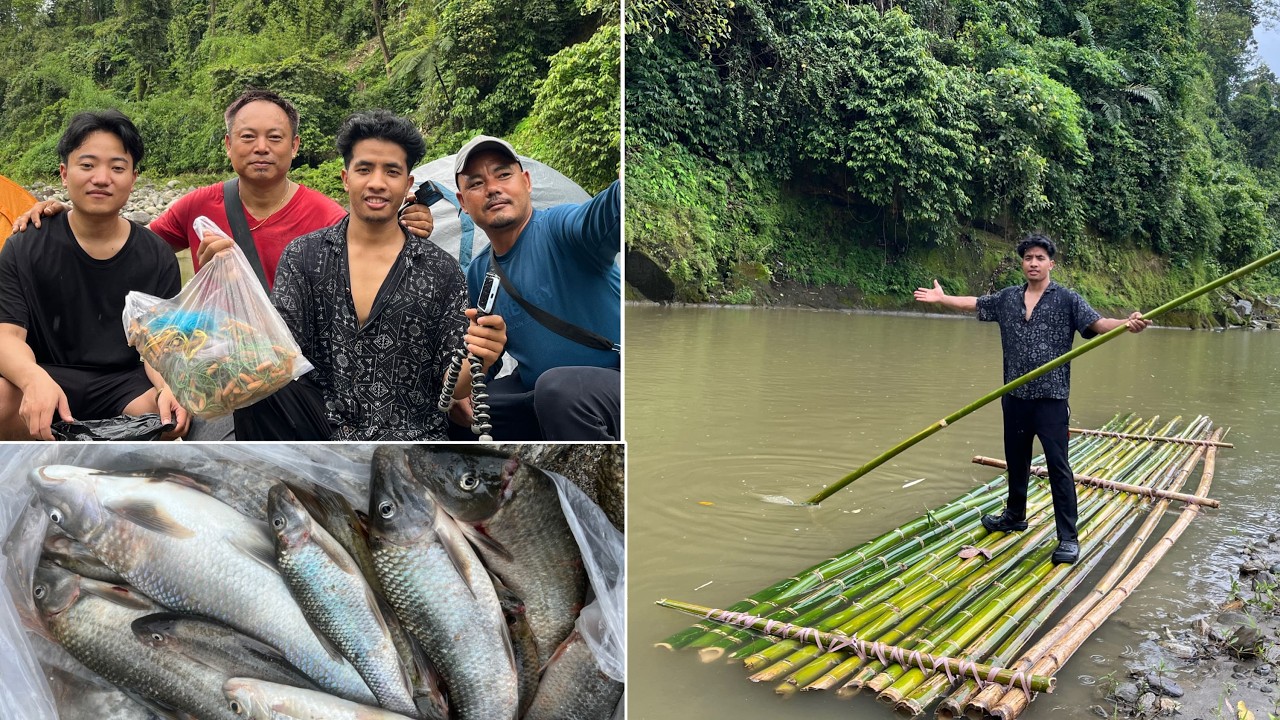 Group Camping & Fishing at Pare River.@TS DAILY EXPLORER @YLS Vlog