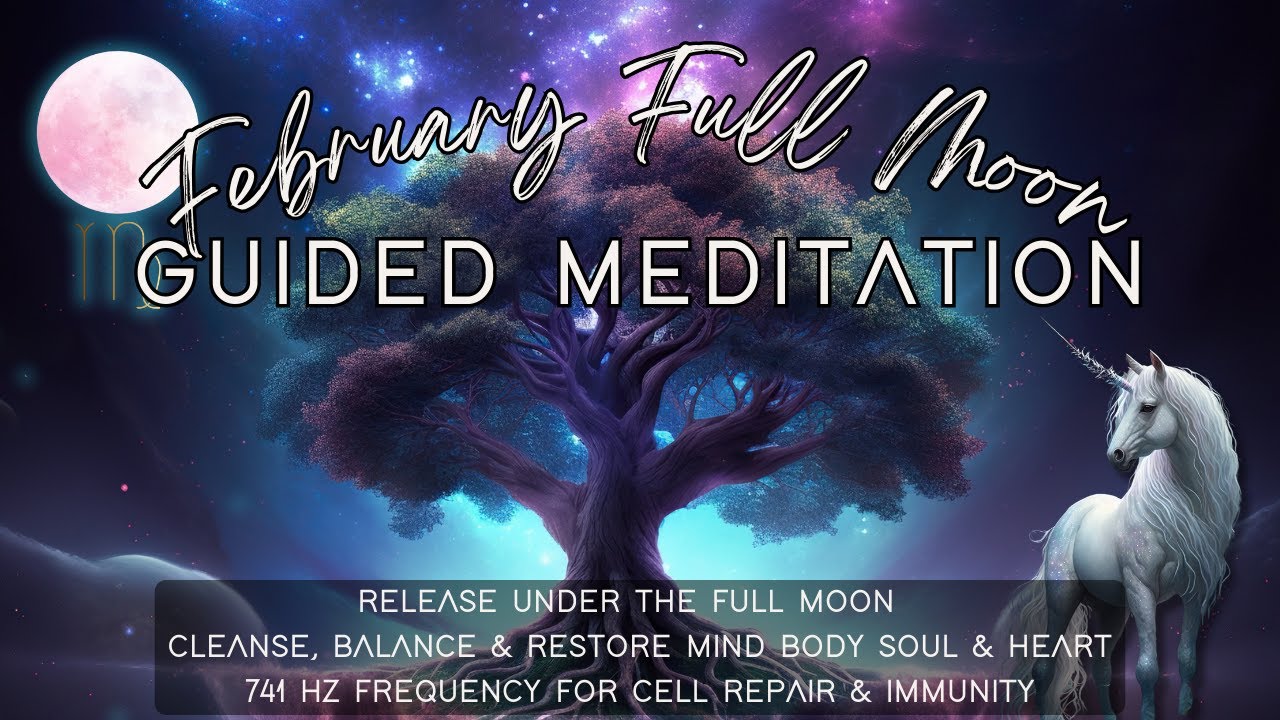 Full Moon in Virgo Meditation | Cleanse & Realign Mind Body Heart & Soul