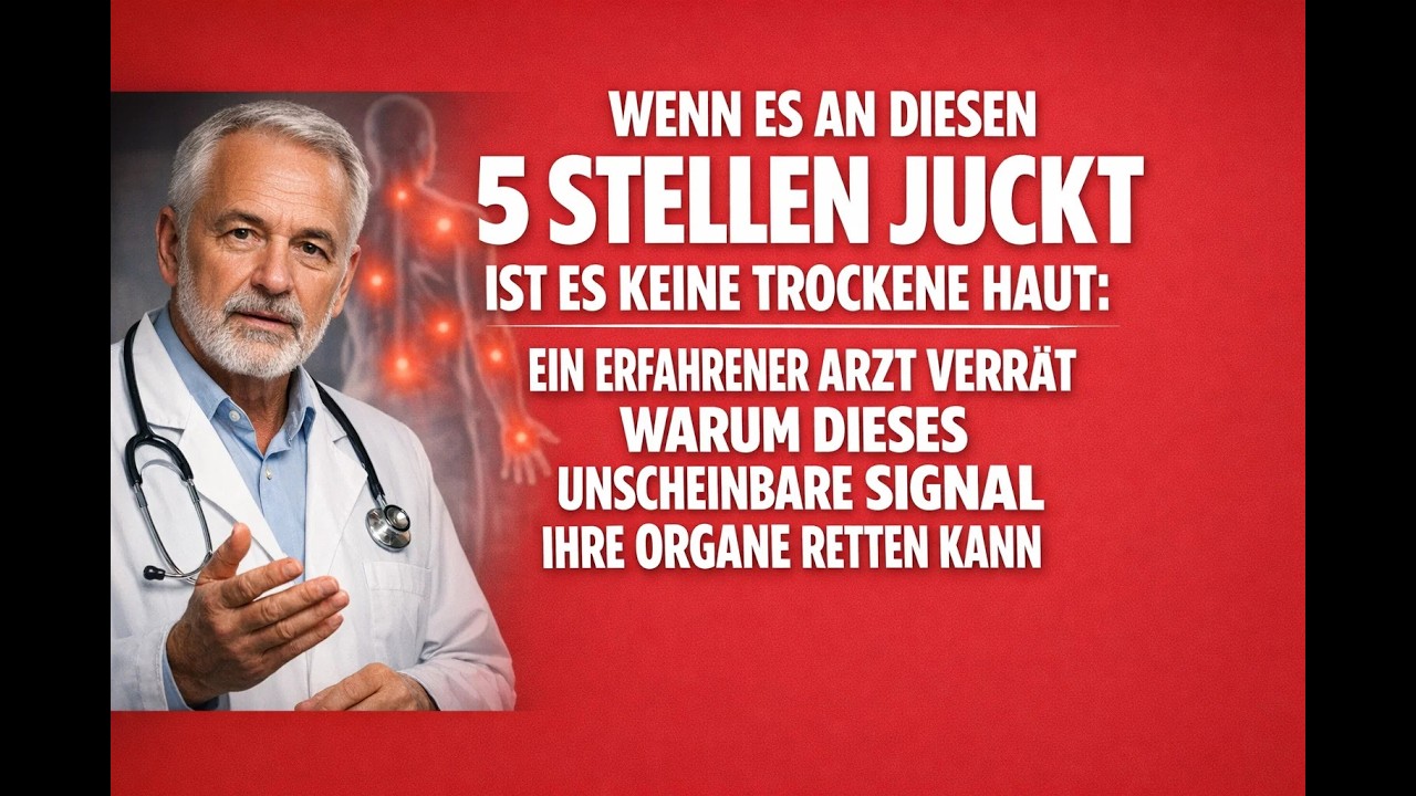Juckreiz an diesen 5 Orten ist kein Hautproblem: Ein Arzt enthüllt die stille Gefahr von innen