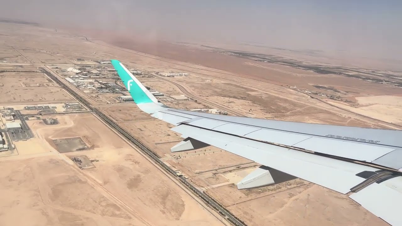 الإقلاع من الرياض طيران ناس  / Taking off from Riyadh, flynas  #flynas #a320neo #riyadh #neo