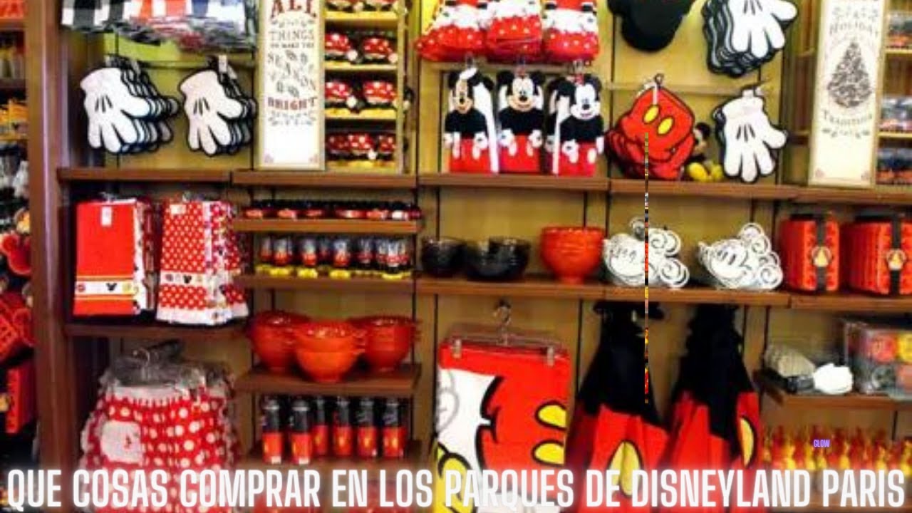 Que cosas comprar en los parques de Disneyland Paris y a que precios