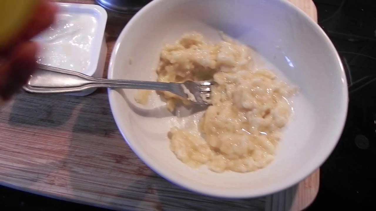 Bananen Quark schnell einfach lecker Männer Koch & Backkurs Level 3.0