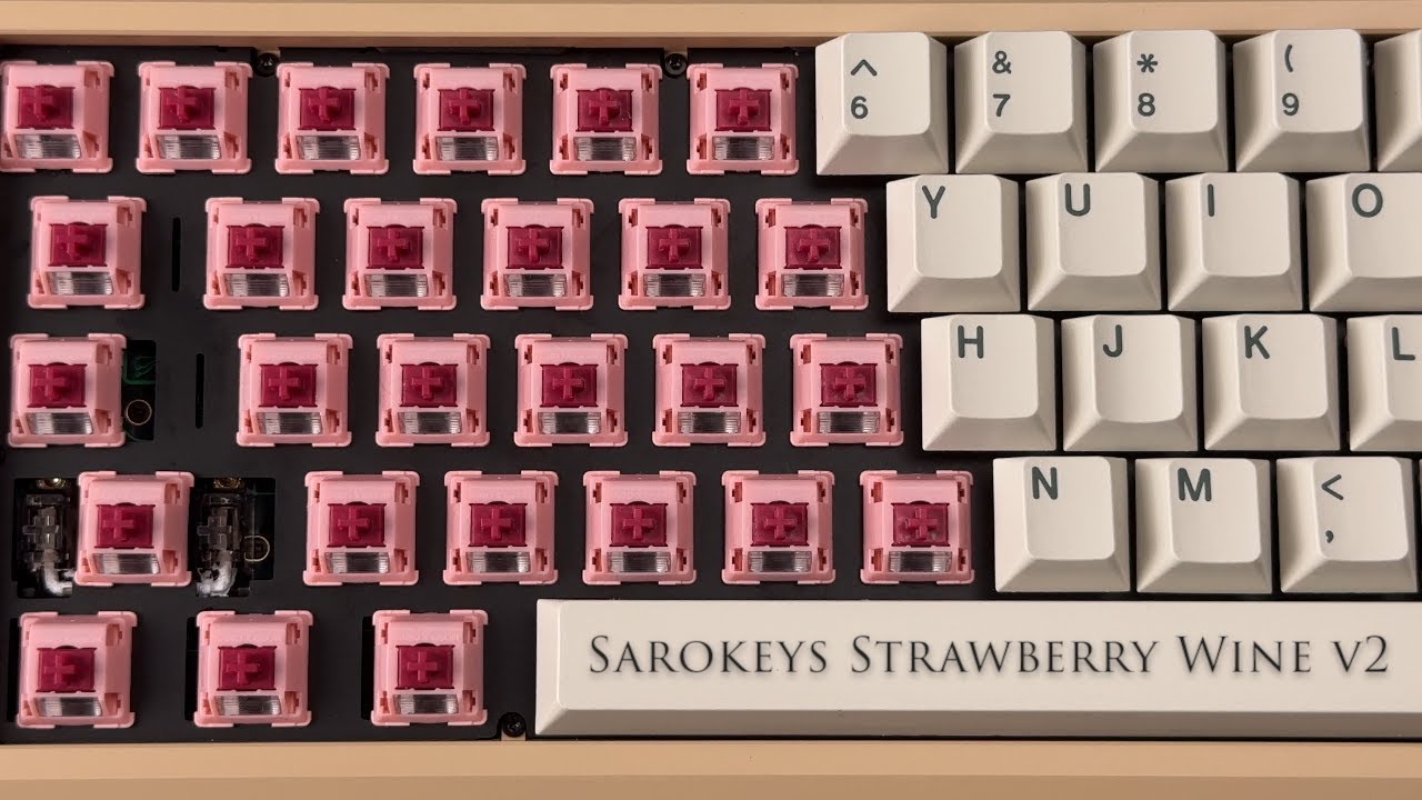 BSUN Sarokeys Strawberry Wine v2 | Arc60 Sound Test