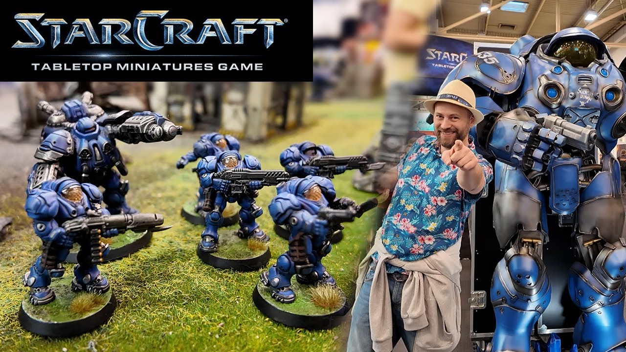 Présentation STARCRAFT Tabletop Miniature Game FIRST GAME ESSEN SPIEL 2025 @Archon Studio