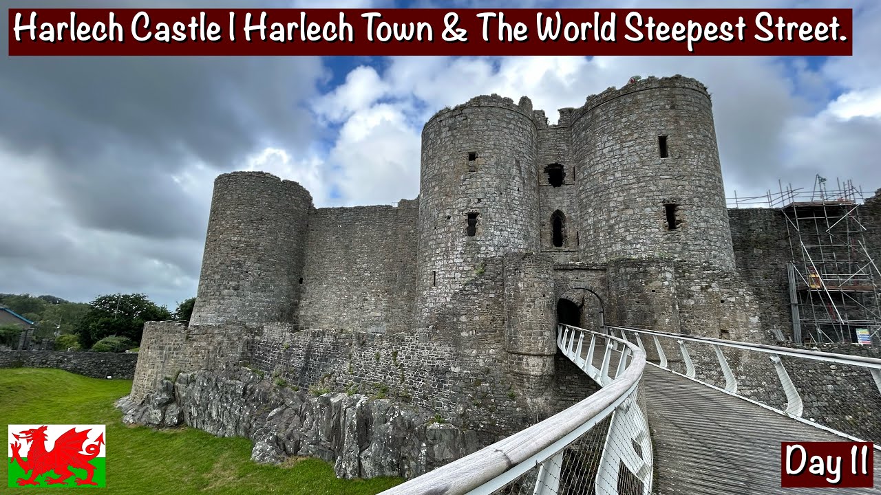 Harlech Castle Walk | Stunning Town Tour & World&rsquo;s Steepest Street