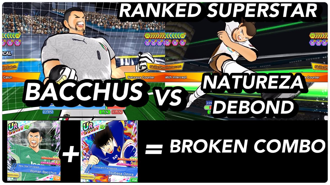 BACCHUS WITH DEBOND TEAM + TSUBASA 97 VS NATUREZA DEBOND. THIS IS WHY BACCHUS BEST GK RIGHT NOW