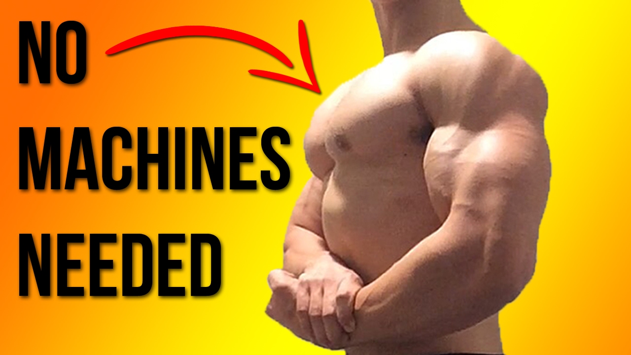 How to Get a Big Chest With Only Dumbbells!