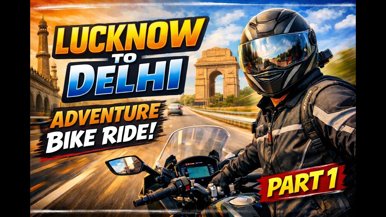 Himalayan 450 Long Ride 🔥 Lucknow to Delhi | Motovlog Part 1