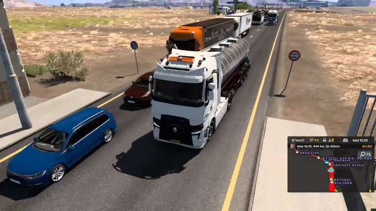 Euro Truck Simulator 2 Multiplayer Ep. 120 | Convoy SCS