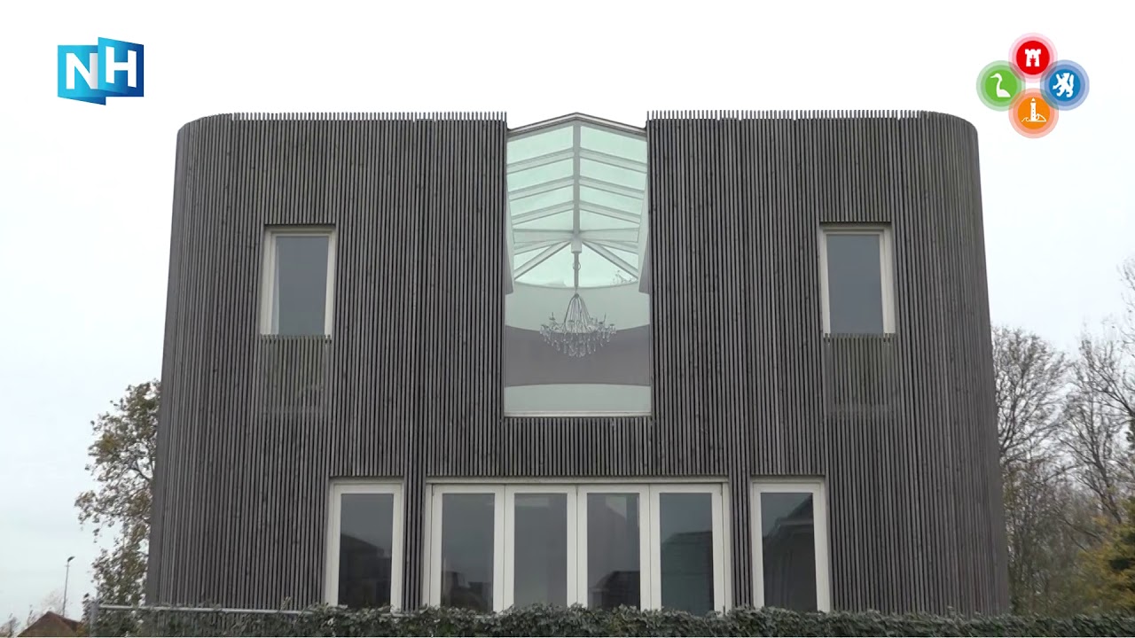 Alkmaarders Ed en Annet bouwden een draaiend huis: 
