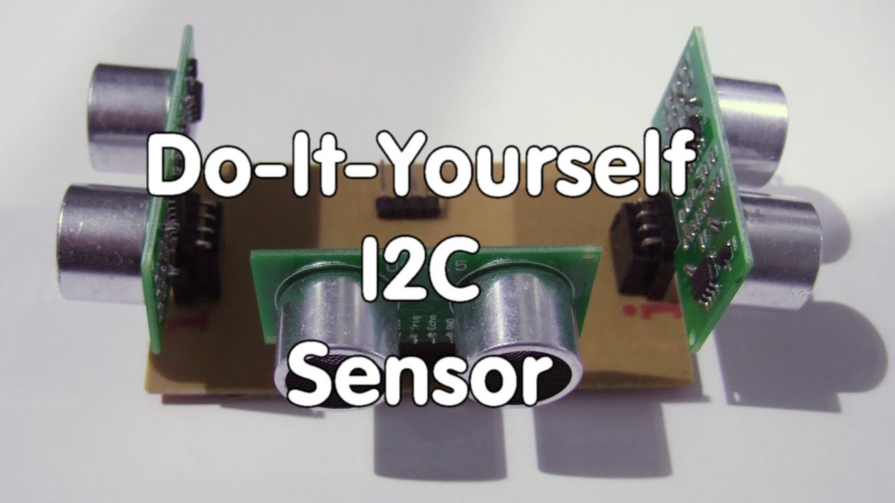 #42 Build your own I2C Sensor with three Ultrasonic Sensors for Arduino