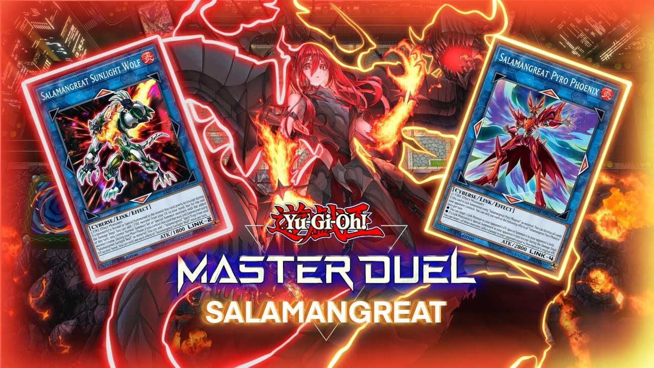 SALAMANGREAT Deck: NEW power with PROMETHEAN PRINCESS! | Yugioh! Master Duel