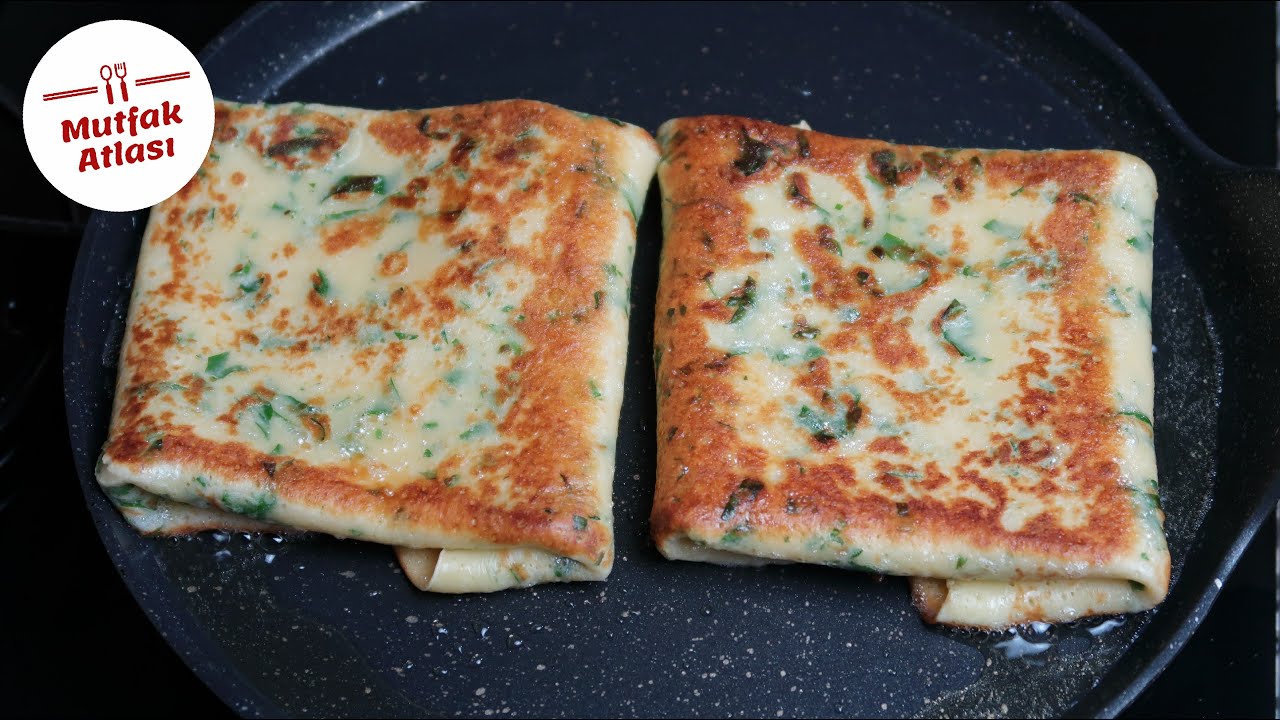 Çekilişli Tarif / Krep Börek Tarifi / Kahvaltılık Krep Börek Yapımı / Nefis Kahvaltılık Tarifler
