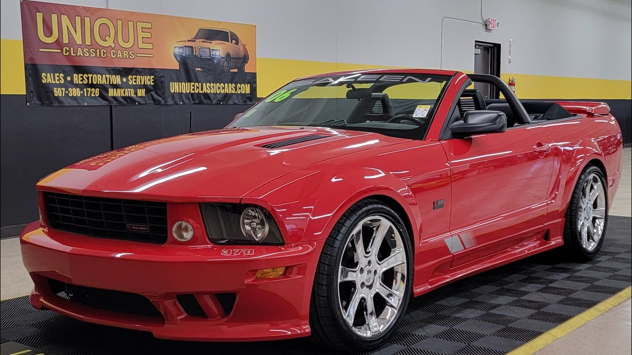 2006 Ford Mustang Saleen S281 Supercharged Convertible | For Sale - $42,900