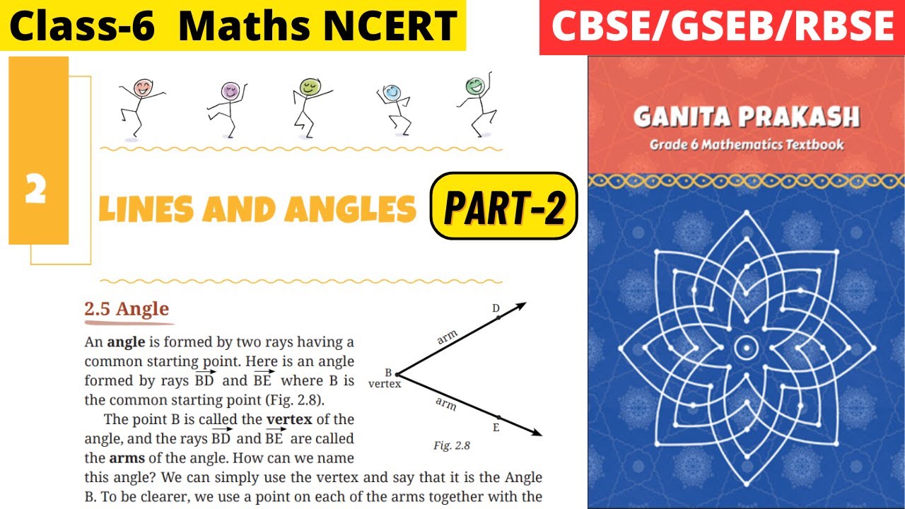 Class 6 Maths Ganita Prakash Chapter 2 Lines and Angles | Part 2 #class6maths