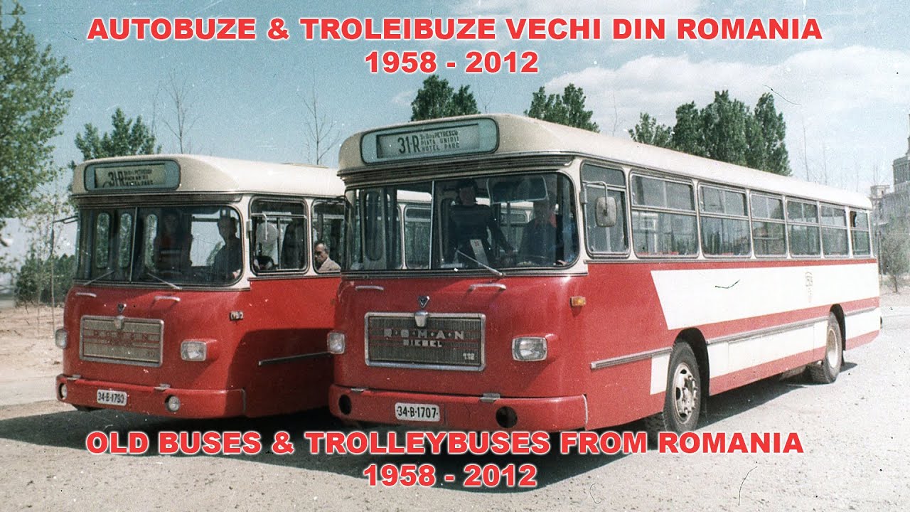 Autobuze și troleibuze vechi din România/Old Buses & Trolleybuses from Romania[1958 - 2012]