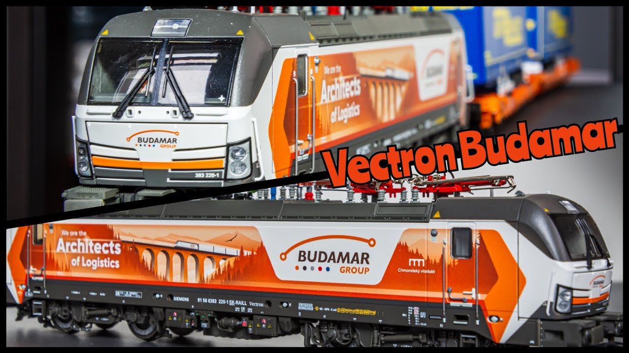 Vectron 383 220 Budamar z naczepami LKW Walter | Modelarstwo