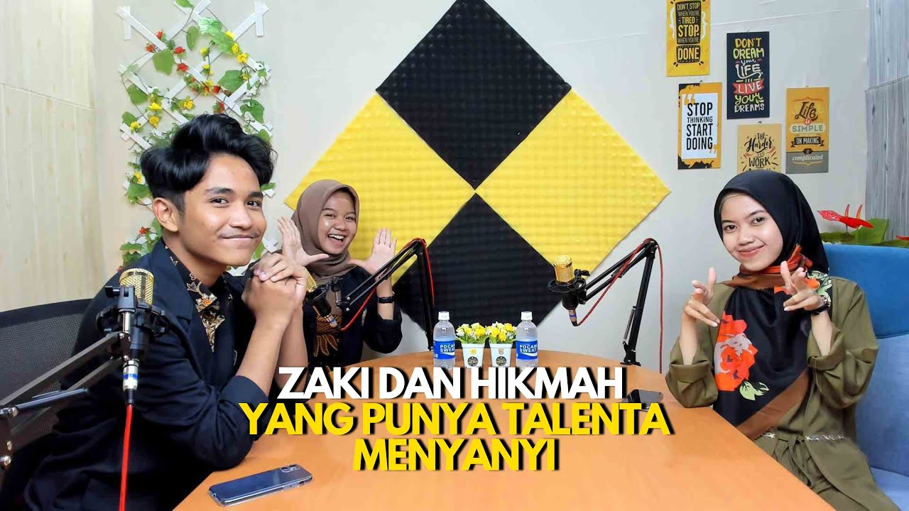 Podcast Budi Mulia Ed. 32 bersama Zaki dan Hikmah yang punya talenta menyanyi